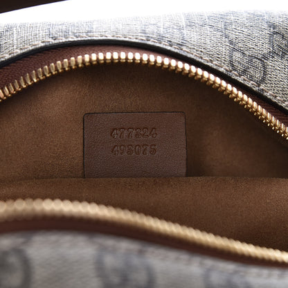 Gucci GG Supreme Monogram Large Linea A Hobo Light Brown 8 of 8