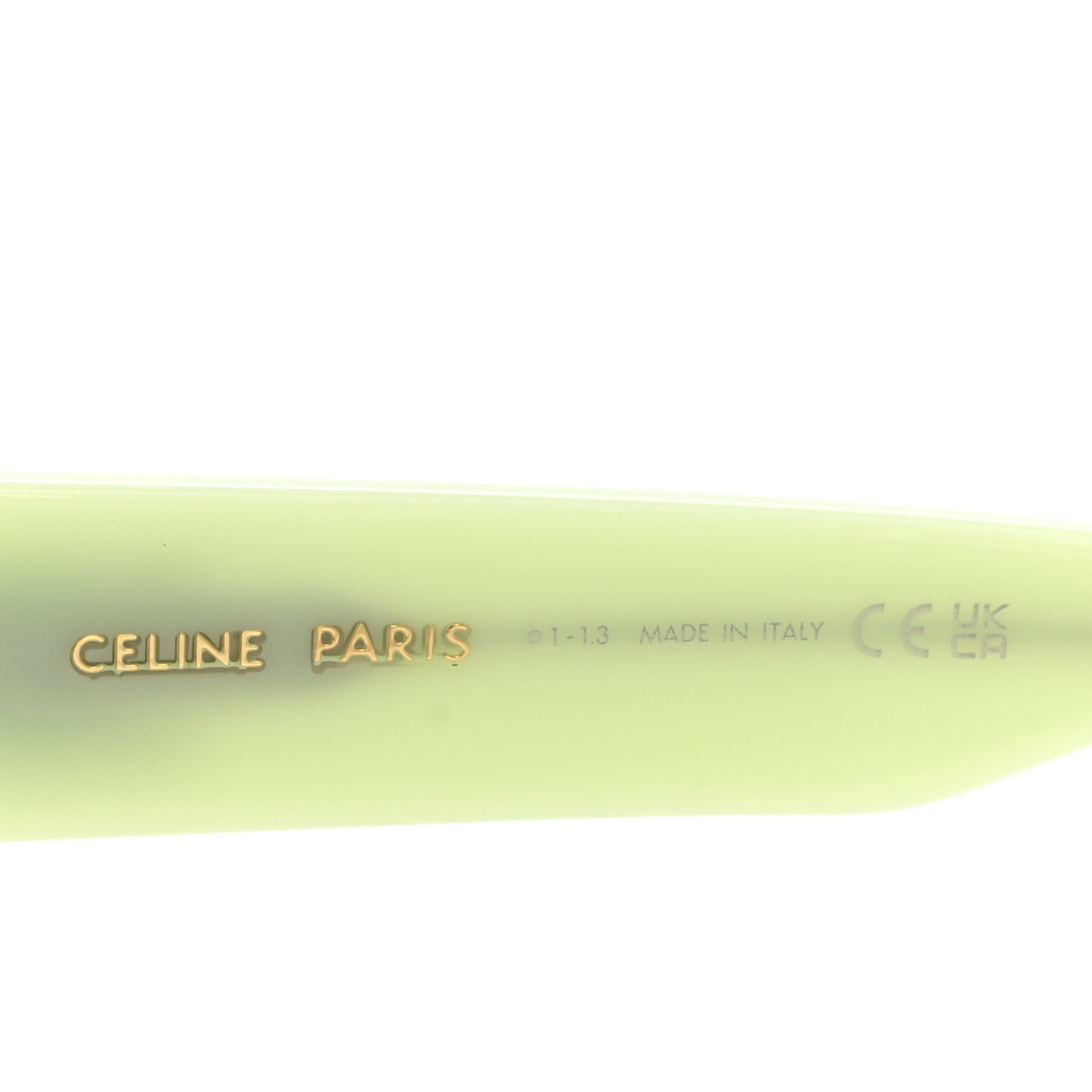 Acetate Sunglasses CL40216U Light Green
