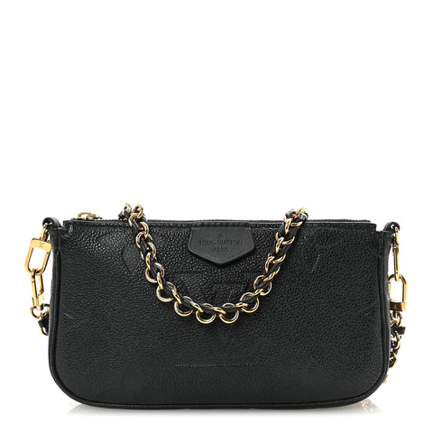 Empreinte Monogram Giant Multi Pochette Accessories Mini Pochette Black