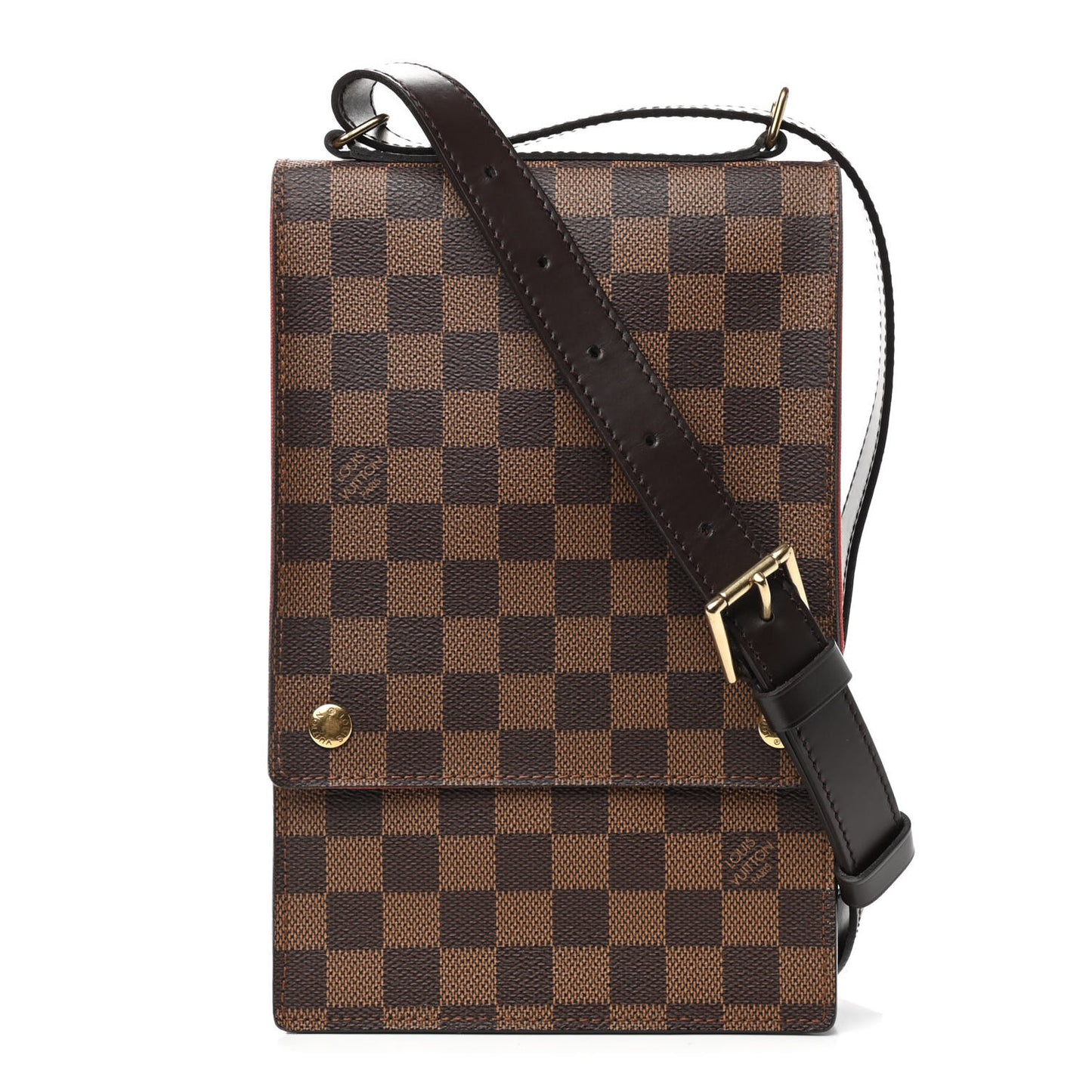 Damier Ebene Portobello Travel Shoulder Bag