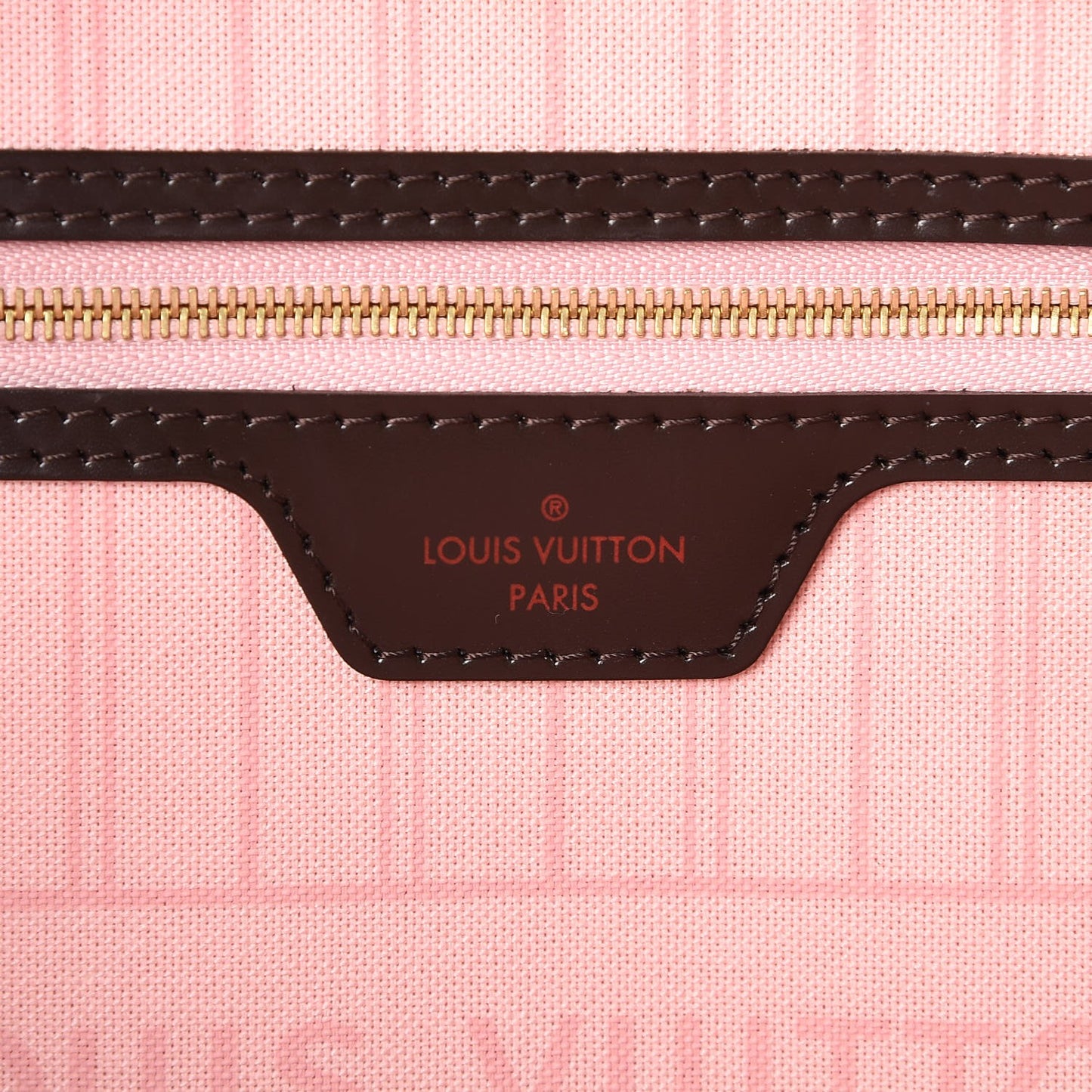 Damier Ebene Neo Neverfull MM Rose Ballerine
