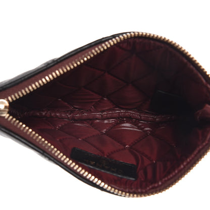 Chanel Lambskin Quilted Small Cosmetic Case Black 5 of 8