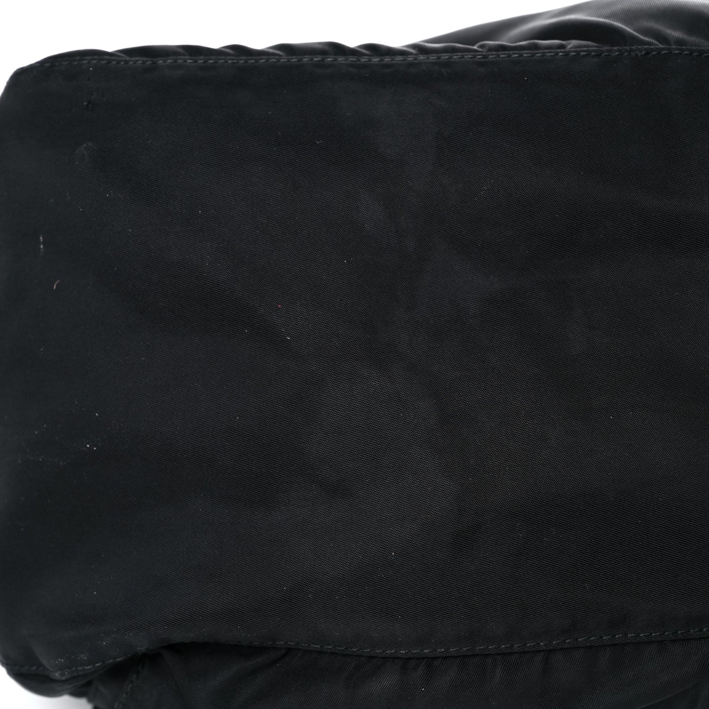 Nylon Vela Messenger Bag Black