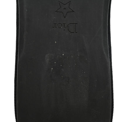 Christian Dior Velvet Cannage Chez Moi Slide Sandal 40.5 Black 8 of 11