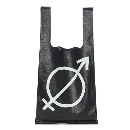 Balenciaga Agneau Arena All Gender M Supermarket Shopper Black White 2 of 9