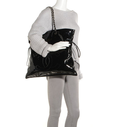 Chanel Patent Bonbons Shopper Tote Black 2 of 11