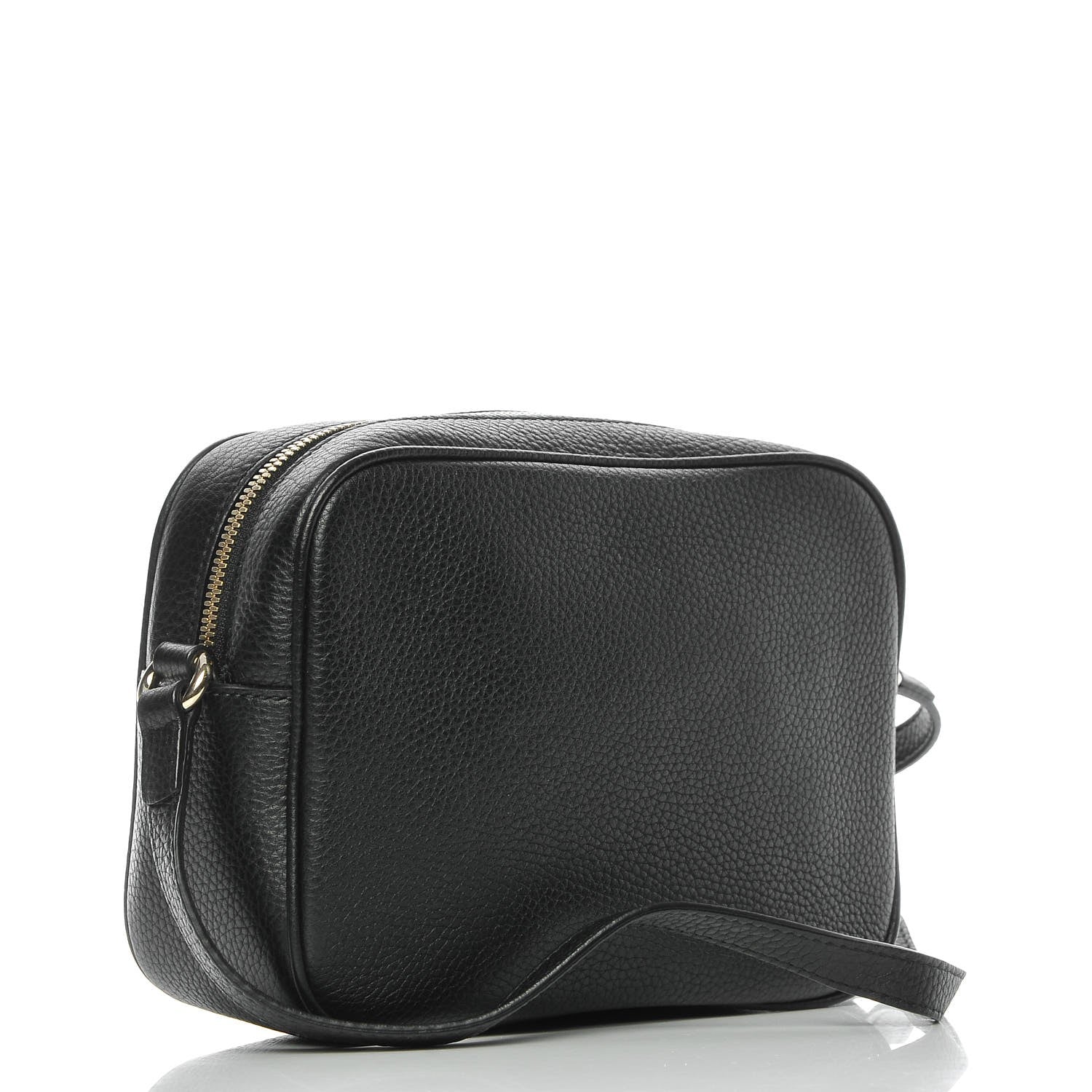 Gucci Pebbled Calfskin Small Soho Disco Bag Black 3 of 7