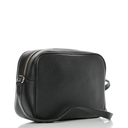 Gucci Pebbled Calfskin Small Soho Disco Bag Black 3 of 7