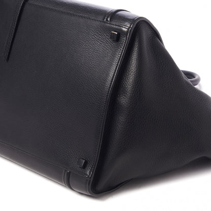 Celine Grained Calfskin Medium Phantom Luggage Black 5 of 9