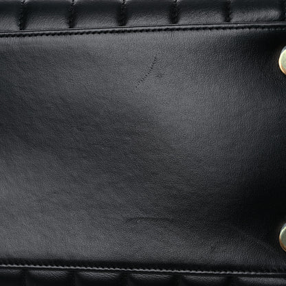 Saint Laurent Calfskin Y Quilted Monogram Large Loulou Chain Satchel Black 18 of 18