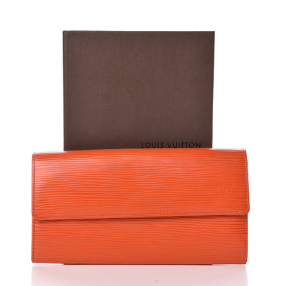 Louis Vuitton Epi Sarah Wallet Piment 9 of 9