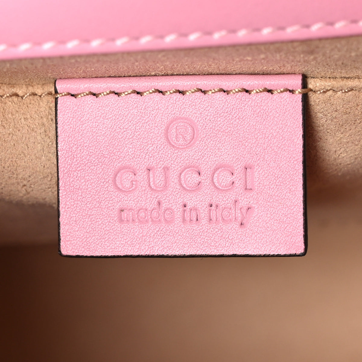 GG Supreme Monogram Strawberry Small Padlock Shoulder Bag