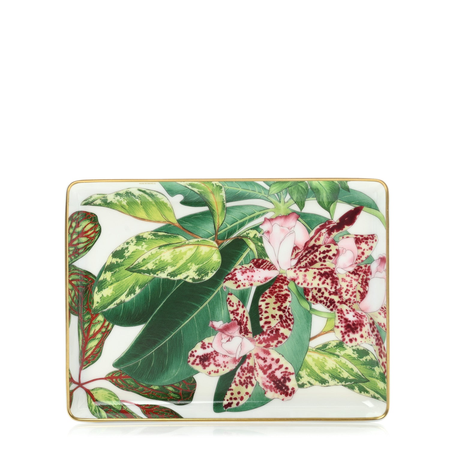 Hermes Porcelain Small Passifolia Tray N°1 1 of 9