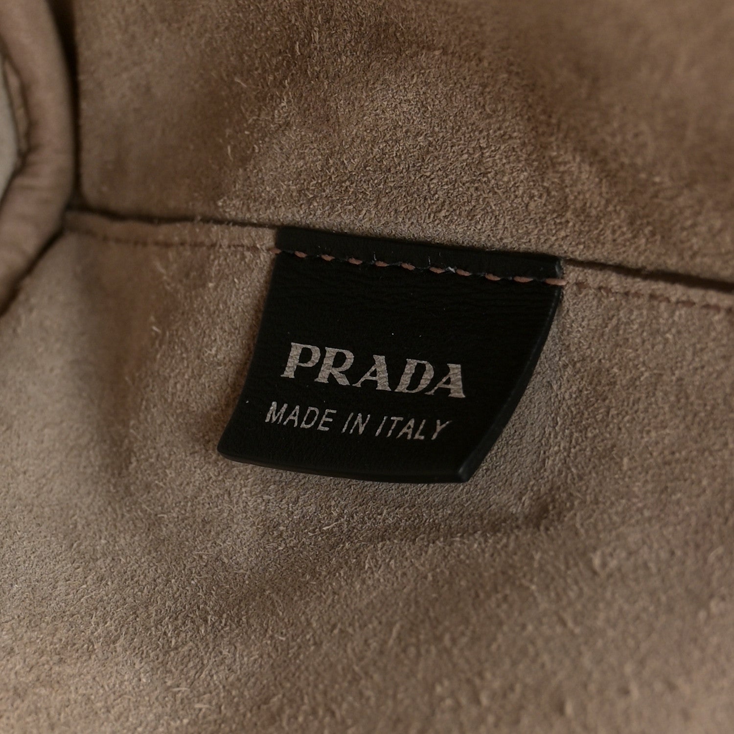 Prada City Calf Grommet Large Double Zip Tote Black 6 of 14