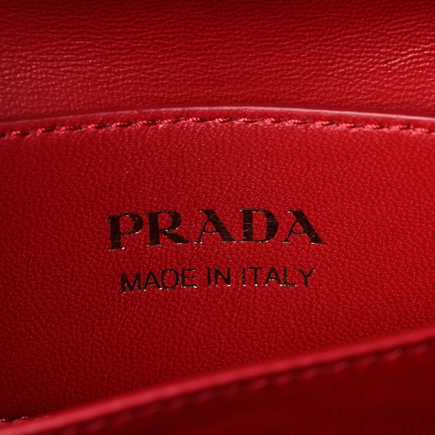 Prada Saffiano Cuir Small Double Bag Black Fuoco 6 of 6