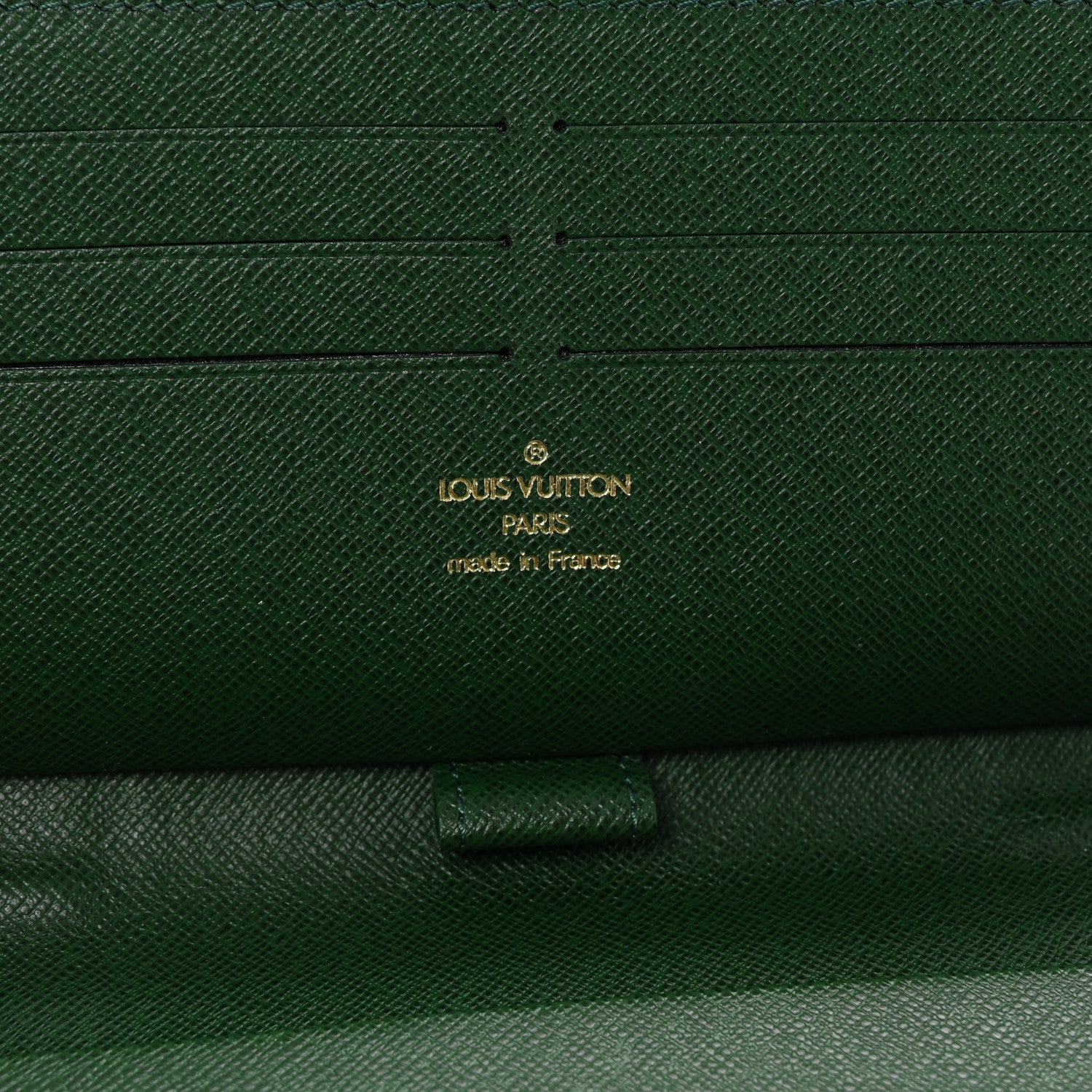 Louis Vuitton Monogram Groom Zippy Organizer Wallet Green 6 of 6