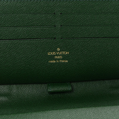 Louis Vuitton Monogram Groom Zippy Organizer Wallet Green 6 of 6