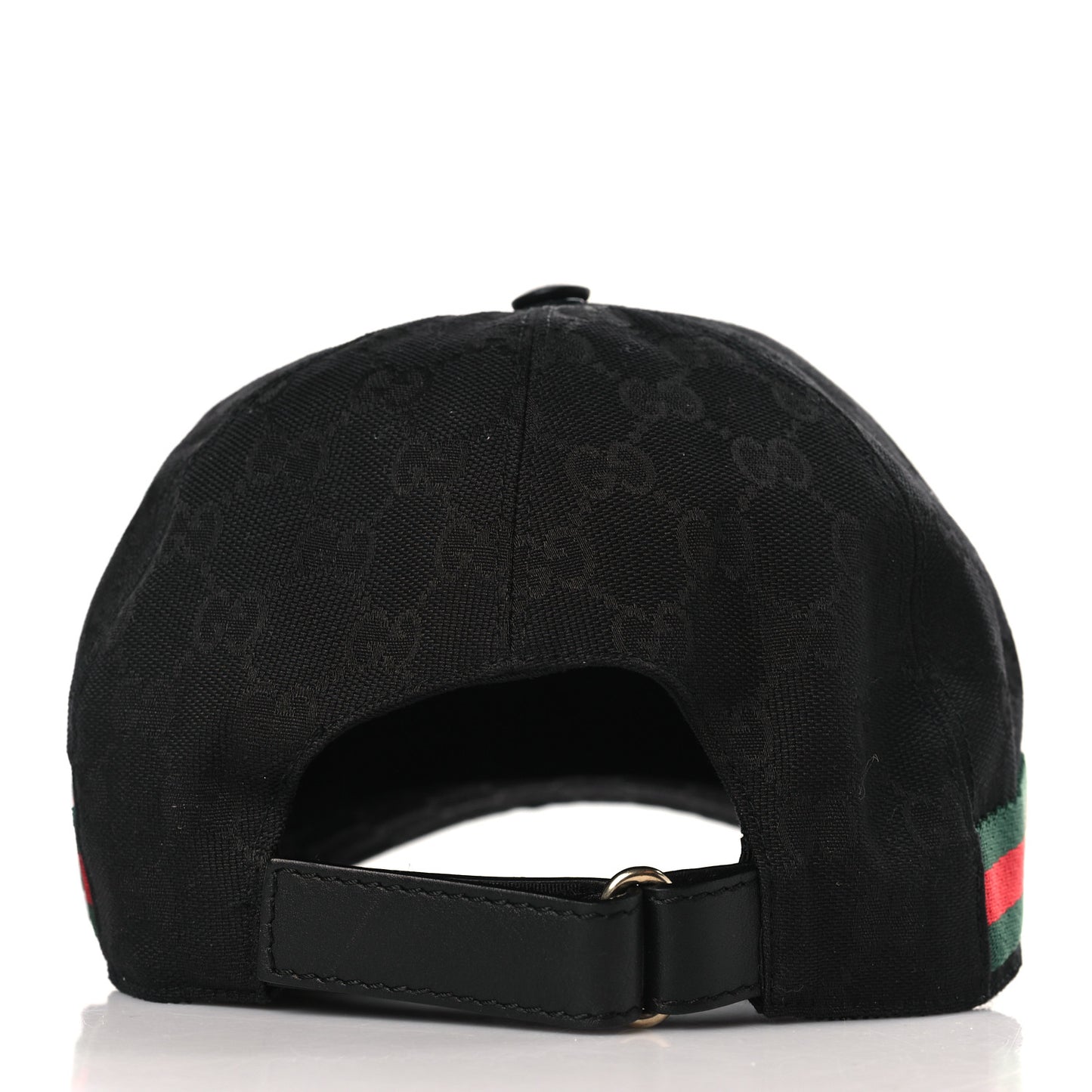 Monogram Web Baseball Hat XXL Black