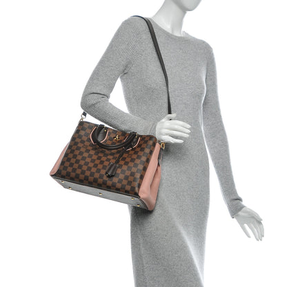 Louis Vuitton Cuir Taurillon Damier Ebene Normandy Magnolia 2 of 6