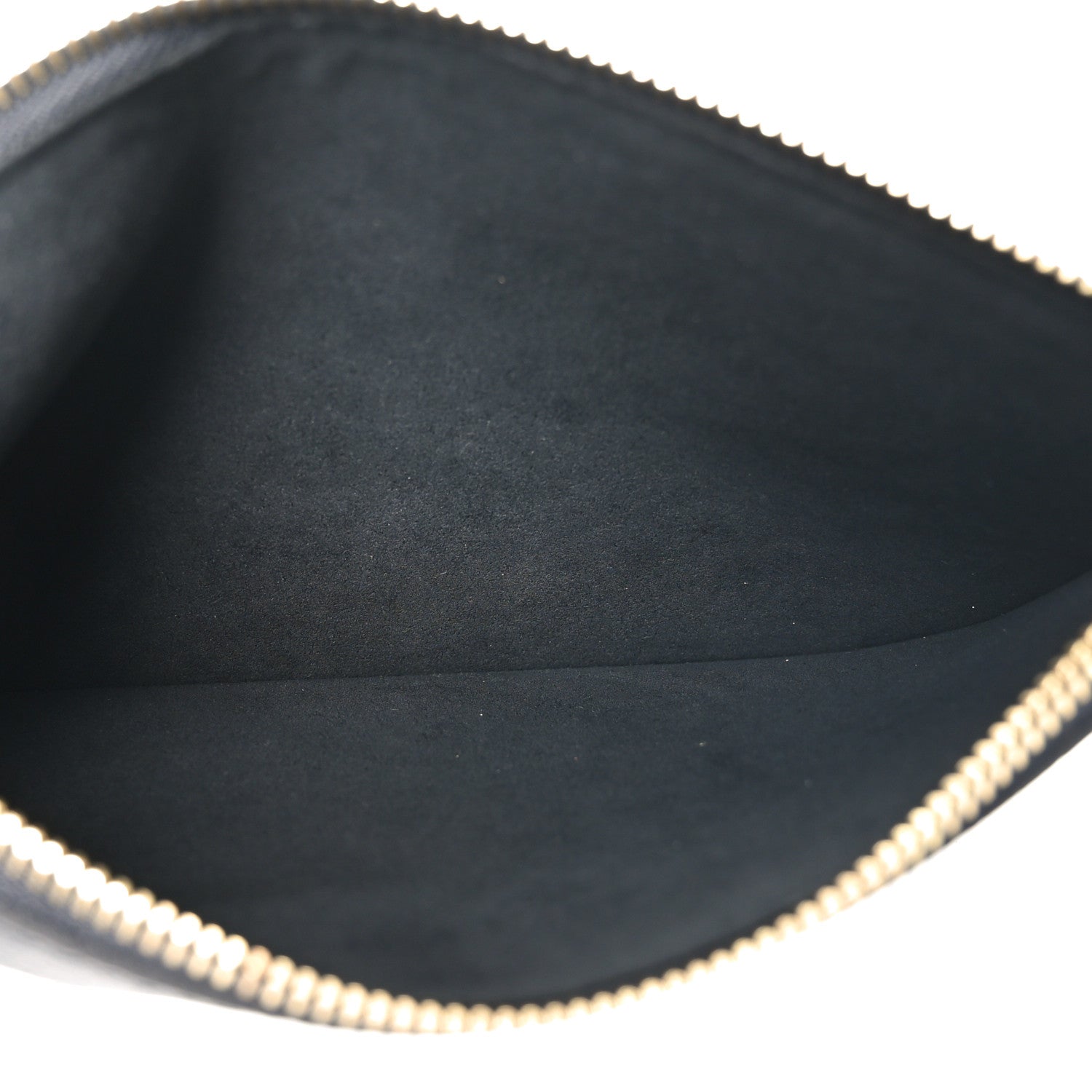 Louis Vuitton Empreinte Monogram Giant Neverfull MM Pochette Black Beige 5 of 6