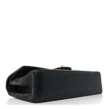 Chanel Lambskin Quilted Medium Double Flap Black 4 of 10