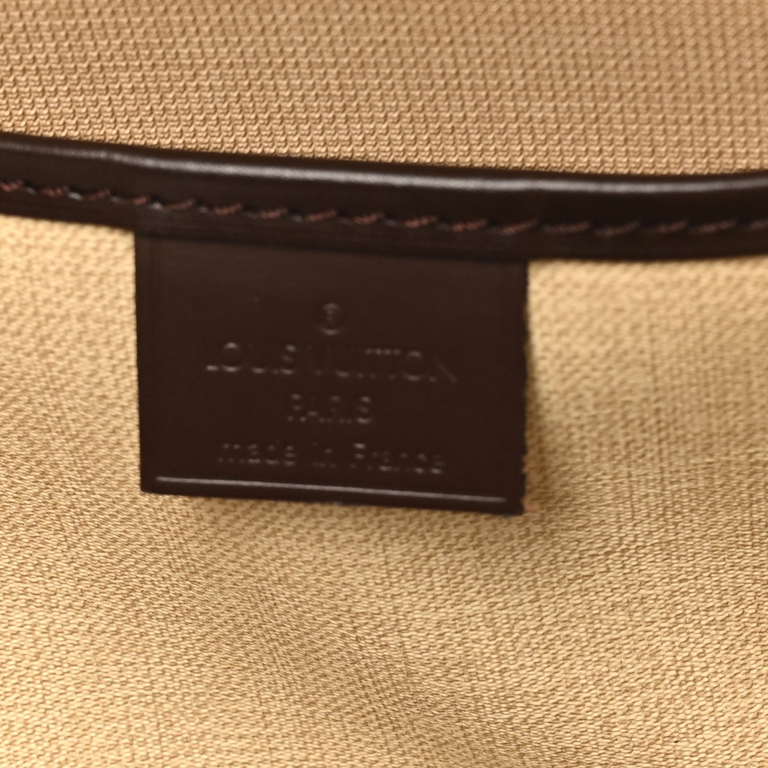 Louis Vuitton Damier Ebene Excursion Shoe Bag 6 of 9