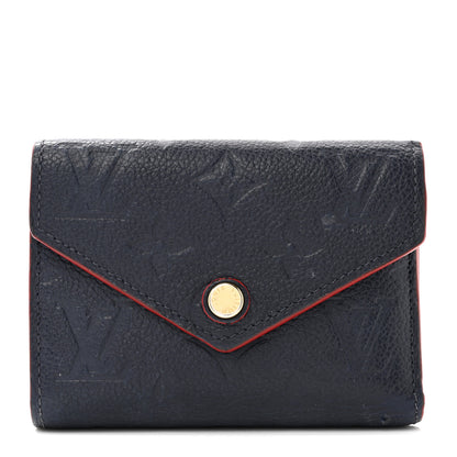 Louis Vuitton Empreinte Victorine Wallet Marine Rouge 1 of 10