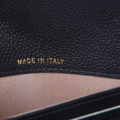 Chanel Caviar Quilted Medium CC Flap Wallet Black 7 of 10