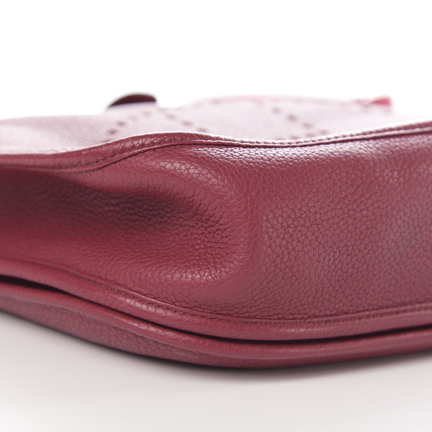 Hermes Taurillon Clemence Evelyne III PM Rubis 9 of 12