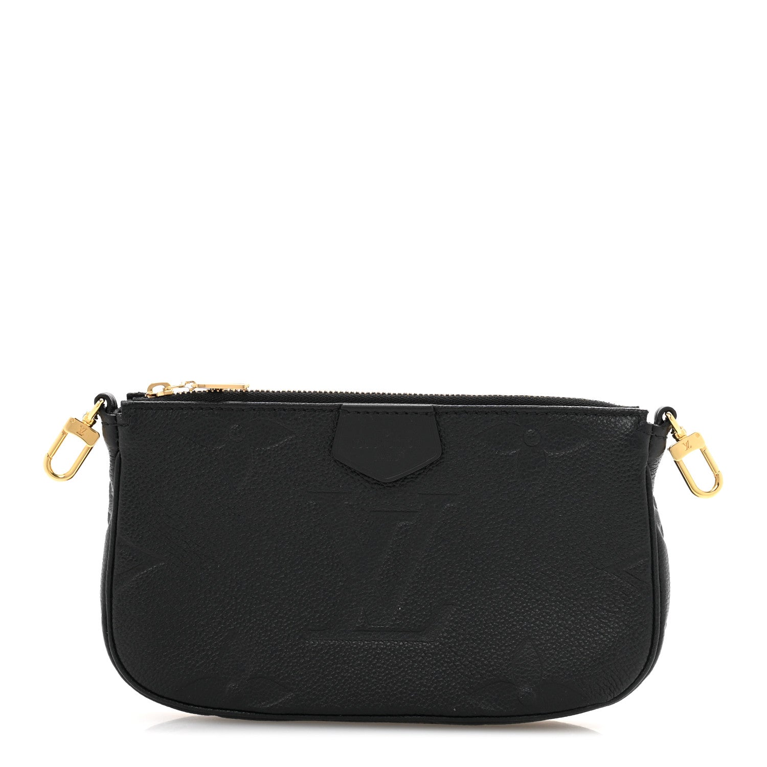 Louis Vuitton Empreinte Monogram Giant Multi Pochette Accessories Mini Pochette Black 1 of 7