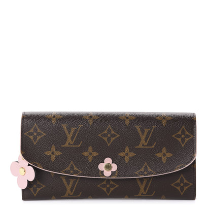 Louis Vuitton Monogram Bloom Flower Emilie Wallet 1 of 10