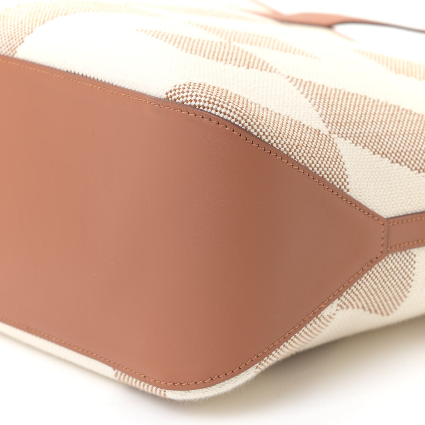 Swift H Canvas Cabas H En Biais 40 Ecru Naturel Gold