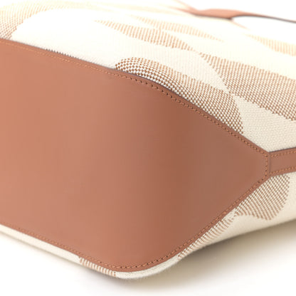 Hermes Swift H Canvas Cabas H En Biais 40 Ecru Naturel Gold 7 of 12