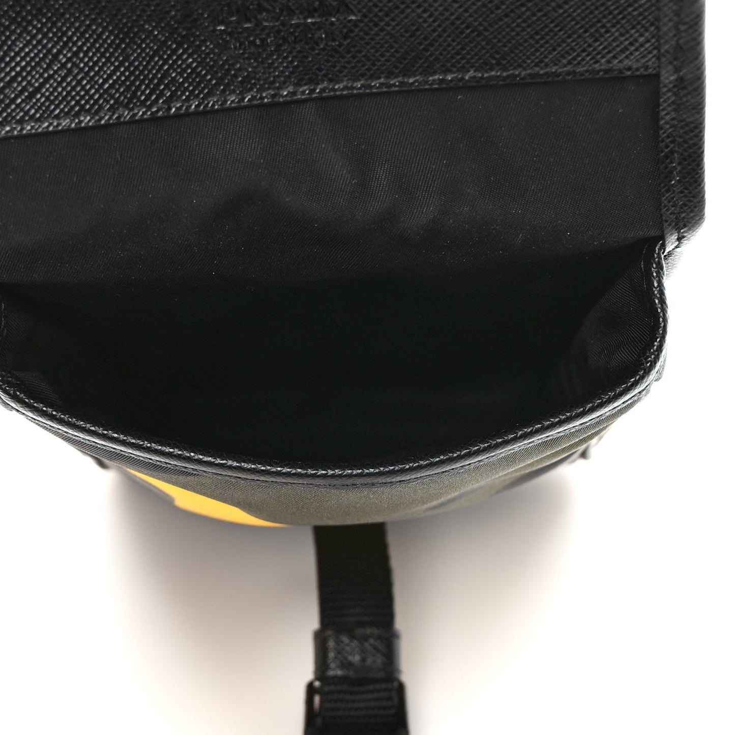 Tessuto Nylon Saffiano Camouflage Print Crossbody Militare