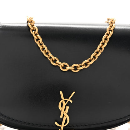 Saint Laurent Box Calfskin Mini Purse On Chain Bag Black 8 of 11