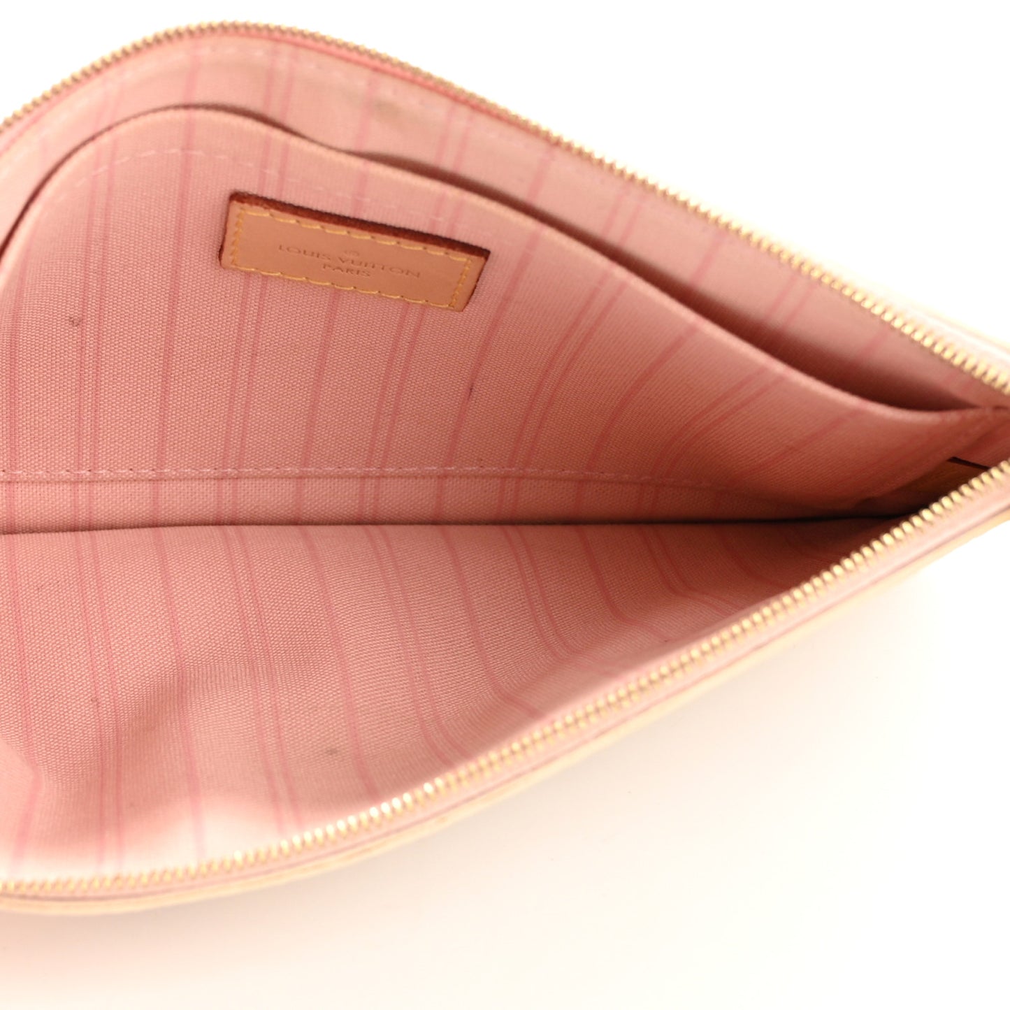 Damier Azur Neverfull MM GM Pochette Rose Ballerine