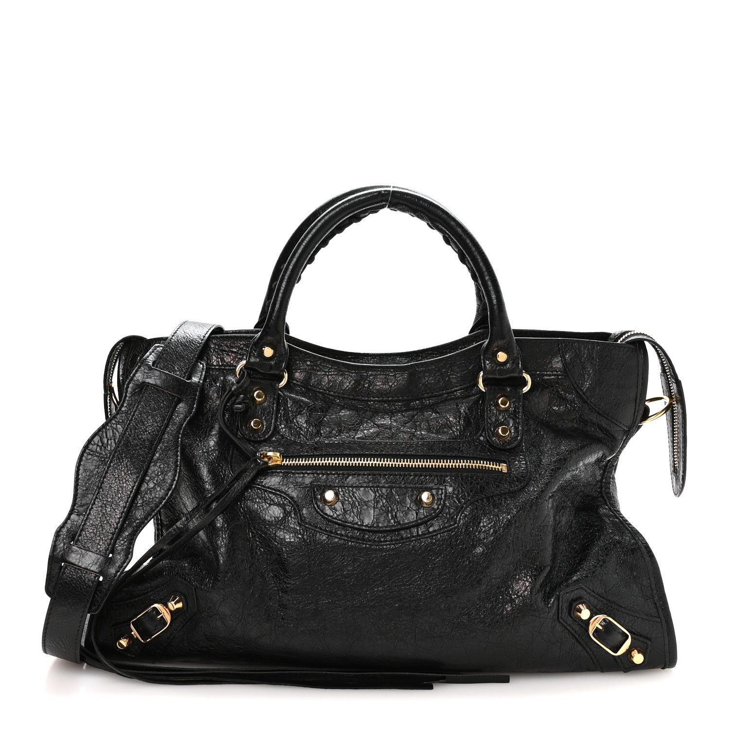 Balenciaga Agneau Classic Gold Hardware City Black 1 of 11