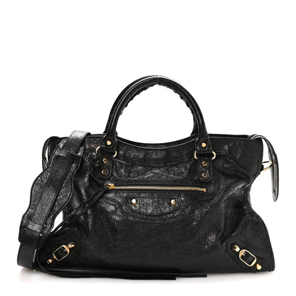 Balenciaga Agneau Classic Gold Hardware City Black 1 of 11