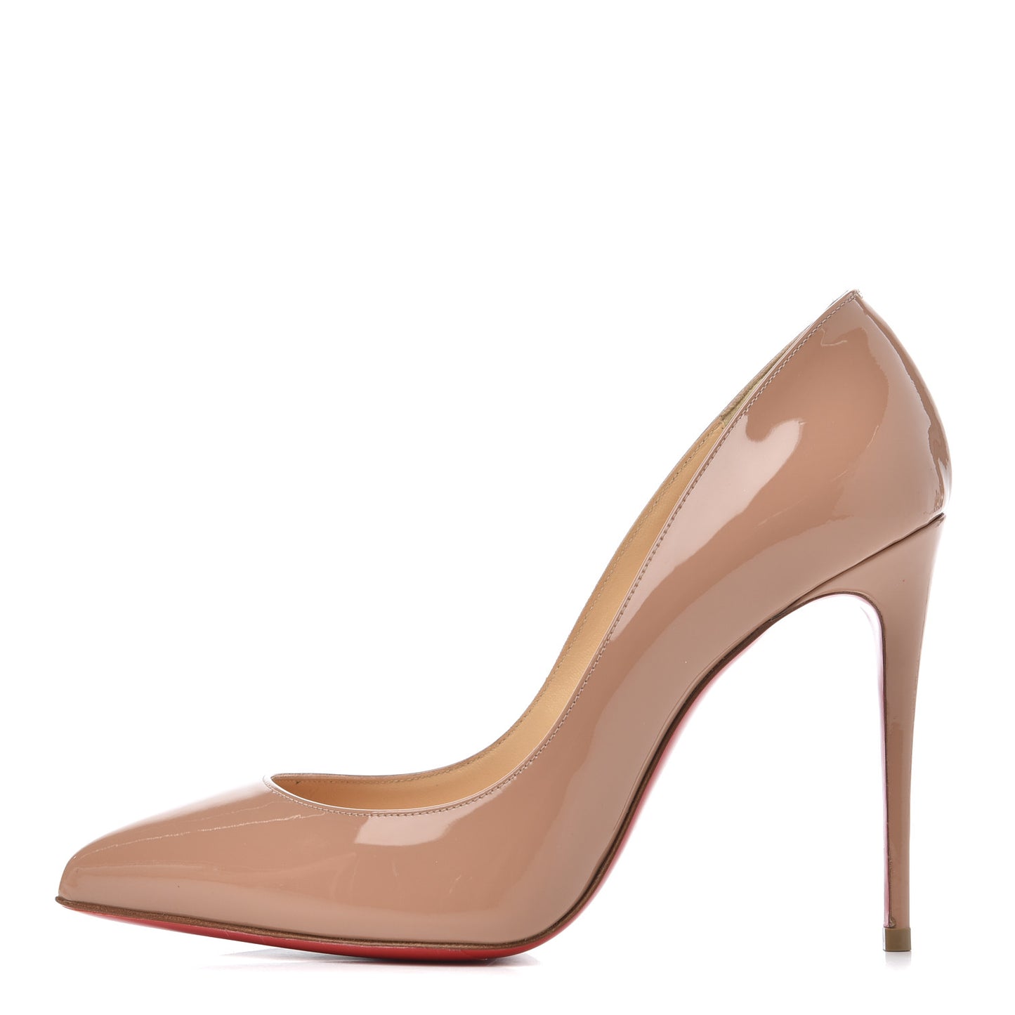 Patent Pigalle Follies 100 Pumps 36.5 Nude