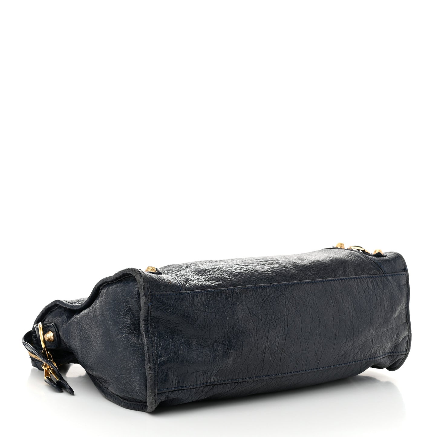 Agneau Giant 12 Gold Hardware City Bleu Obscur