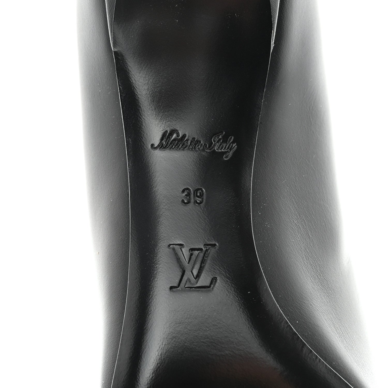 Louis Vuitton Calfskin Cherie Pumps 39 Black 8 of 9