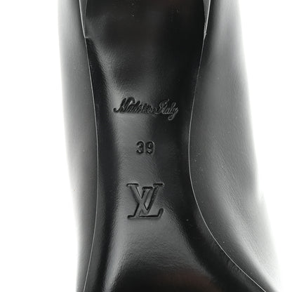Louis Vuitton Calfskin Cherie Pumps 39 Black 8 of 9