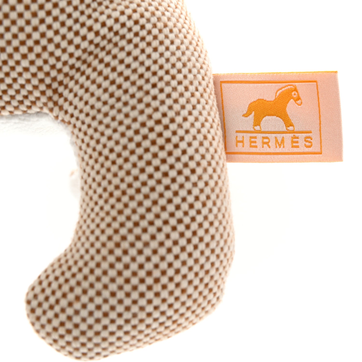 Hermes Cotton Nestor Epopee Dog Plush Naturel 4 of 7