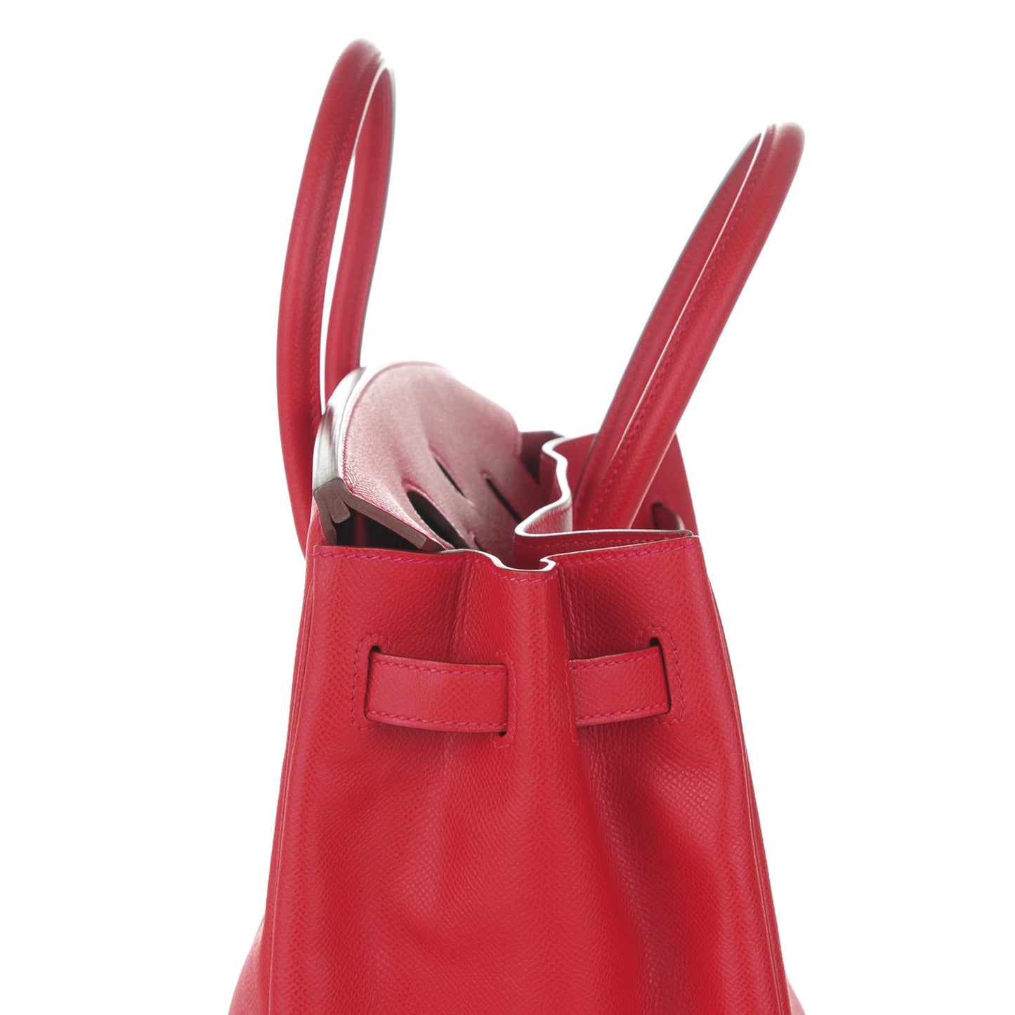 Epsom Birkin 35 Rouge Casaque