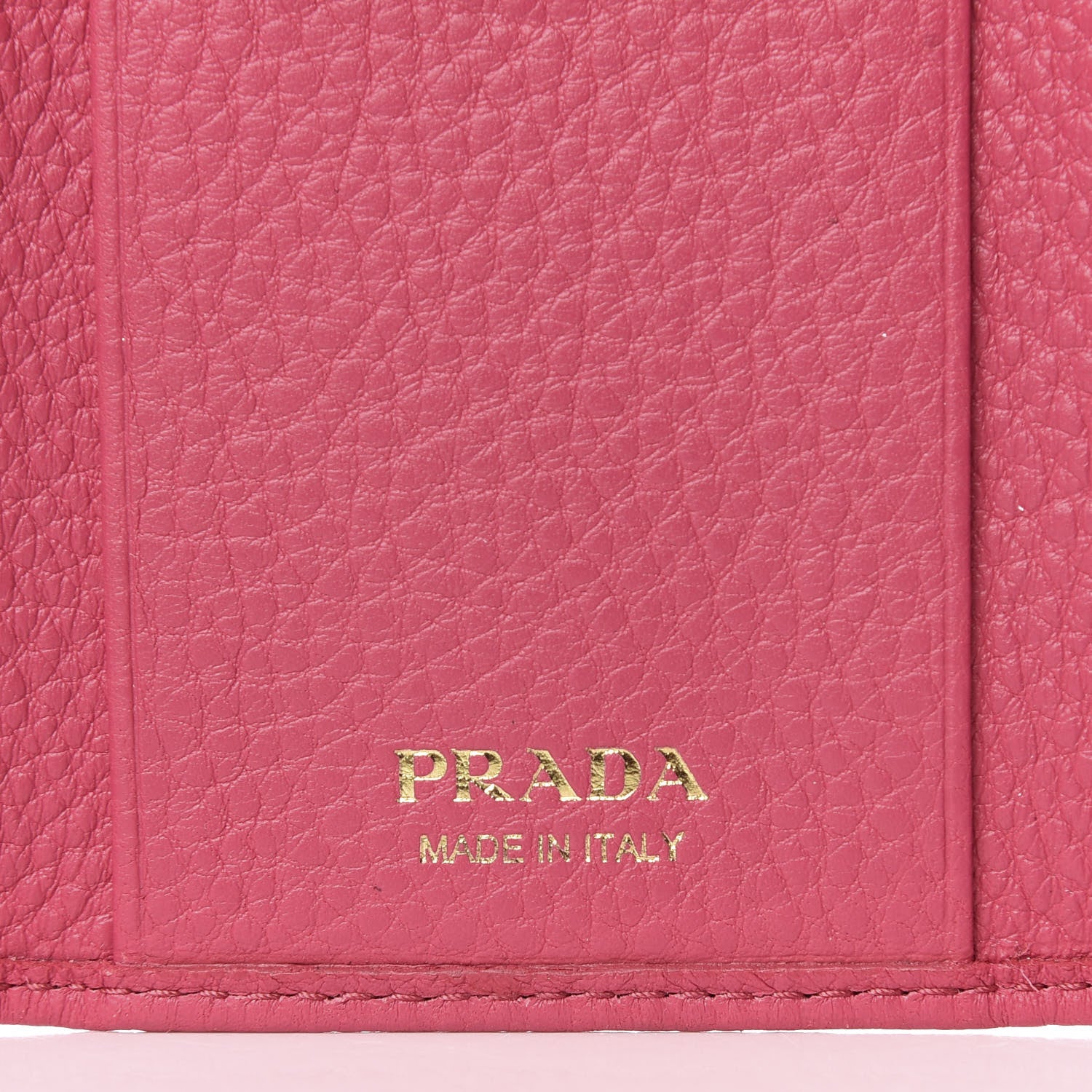 Prada Vitello Grain 6 Key Holder Peonia 6 of 8
