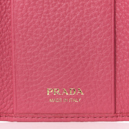 Prada Vitello Grain 6 Key Holder Peonia 6 of 8