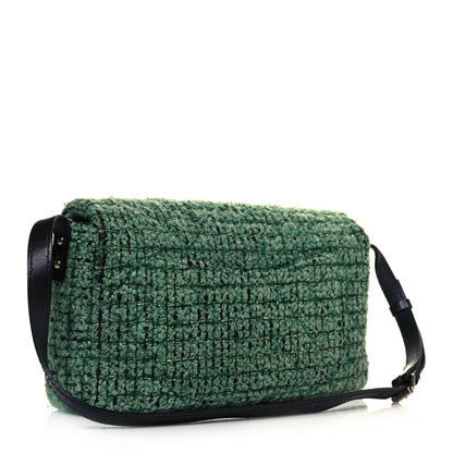 Chanel Tweed Easy 2.55 Reissue XXL Maxi Flap Green 3 of 11
