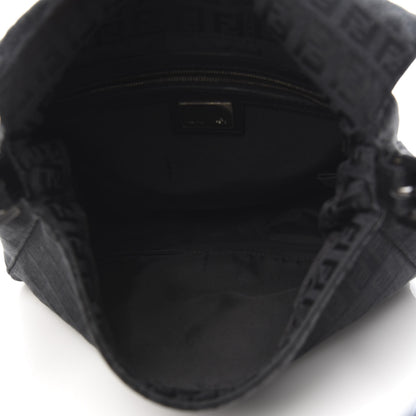 Fendi Zucchino Mama Baguette Black 5 of 9
