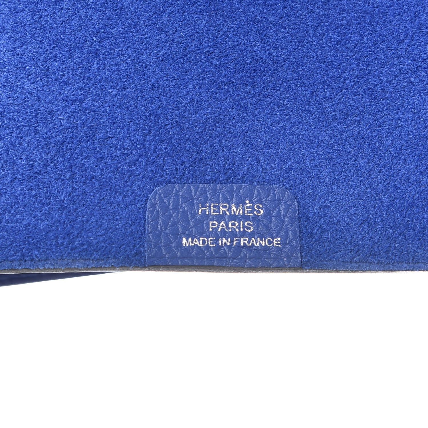 Hermes Togo Ulysse MM Notebook Cover Bleu Electrique 6 of 7