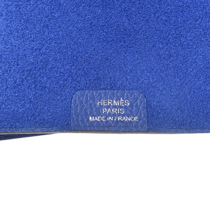 Hermes Togo Ulysse MM Notebook Cover Bleu Electrique 6 of 7